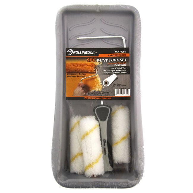 Rolling Dog 4" Mini Roller Kit 5 Piece